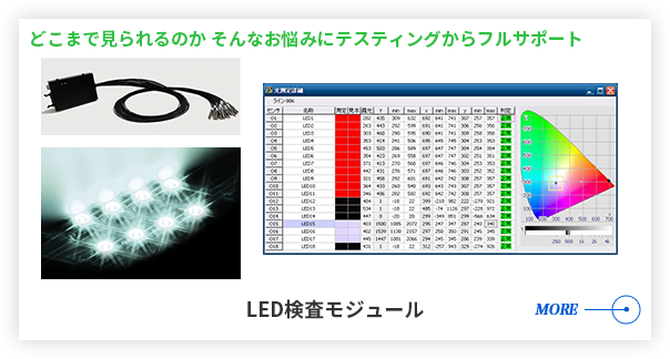 LED検査モジュール